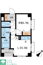 ルクレ初台の物件間取画像